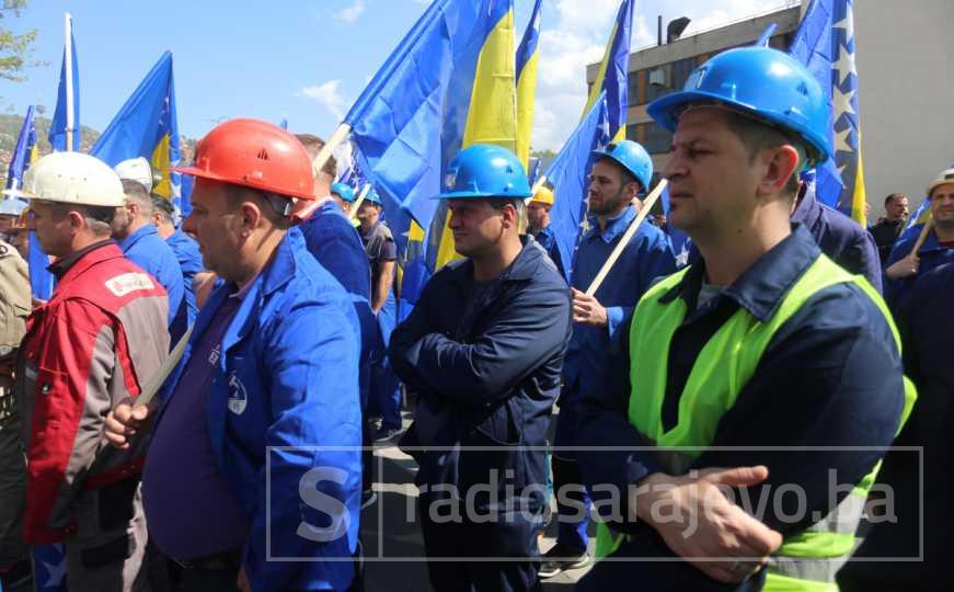 Brojni rudari širom Federacije BiH počeli radnički neposluh. Razlog je odluka Elektroprivrede